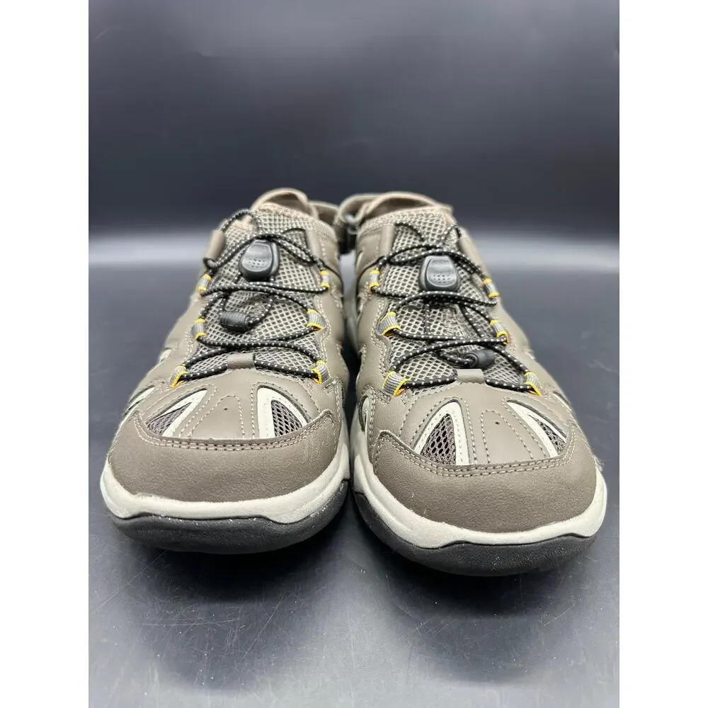 Eddie Bauer Laketrail‎ Mens 9M Olive Closed Toe Hiking Water Sandals